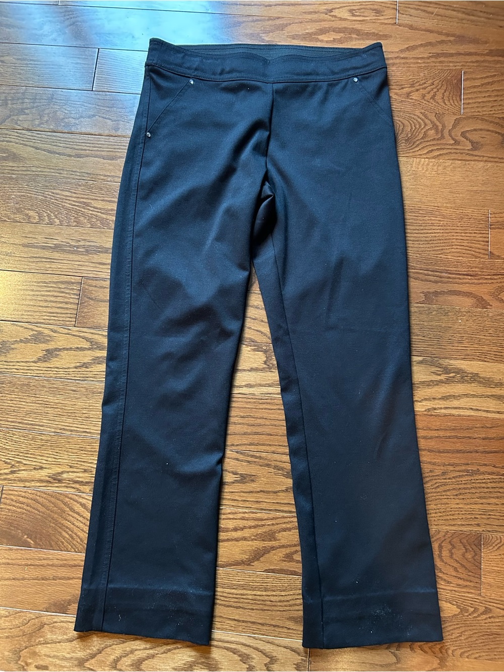 Level Eight Women’s Black Straight Leg Active Pants Sz M